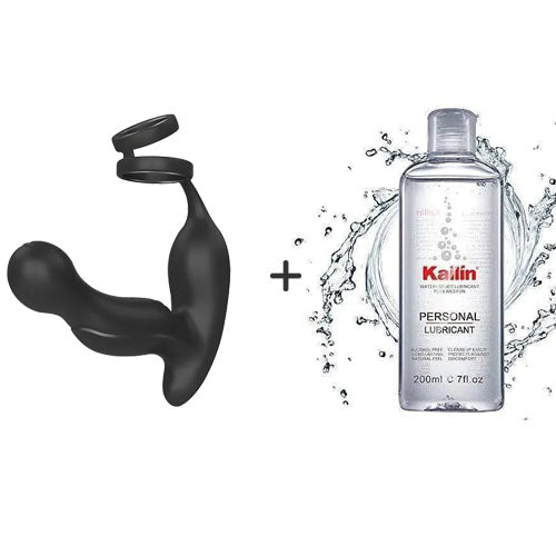 Buyging™ 3-IN-1 Prostate Massager With 11 Vibrations With Dual Cock Rings