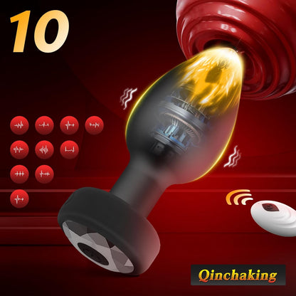 Buyging™ Remote Control 10 Vibrating Prostate Massage