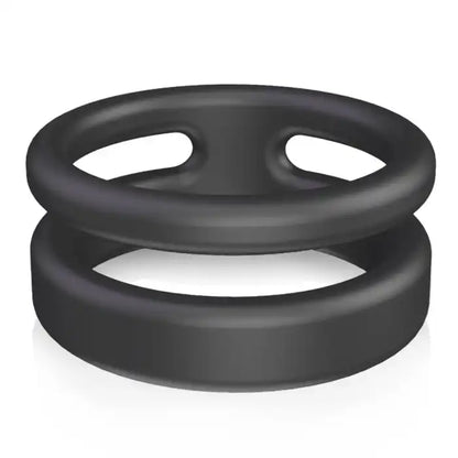 Silicone Dual Penis Ring Erection Enhancing