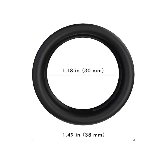 Silicone Dual Penis Ring Erection Enhancing