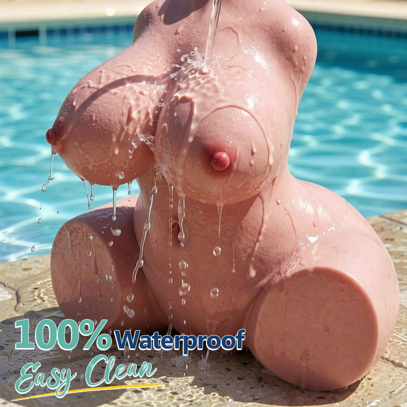Elira - Realistic Silicone Body Sex Torso 1:1 Scale Waterproof Lightweight Portable Design Multi-Use Training & Display
