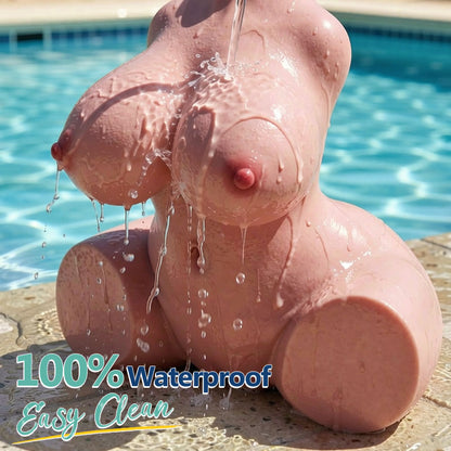 Elira - Realistic Silicone Body Sex Torso 1:1 Scale Waterproof Lightweight Portable Design Multi-Use Training & Display