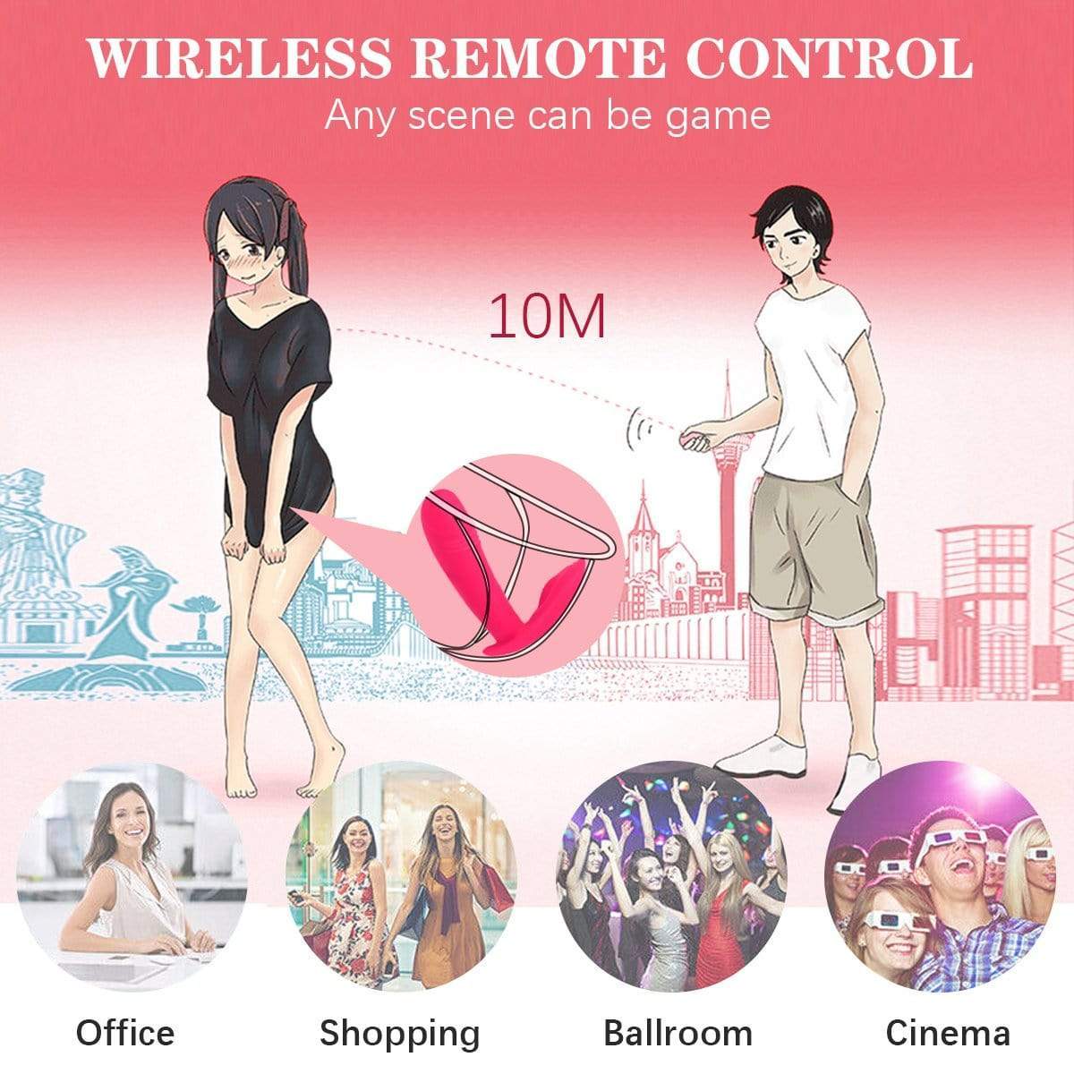 Wearable Butterfly Vibrator