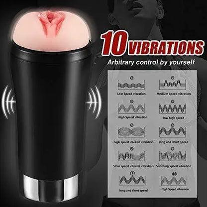 Clit Blowjob Machine with 3D Realistic Textured Vagina