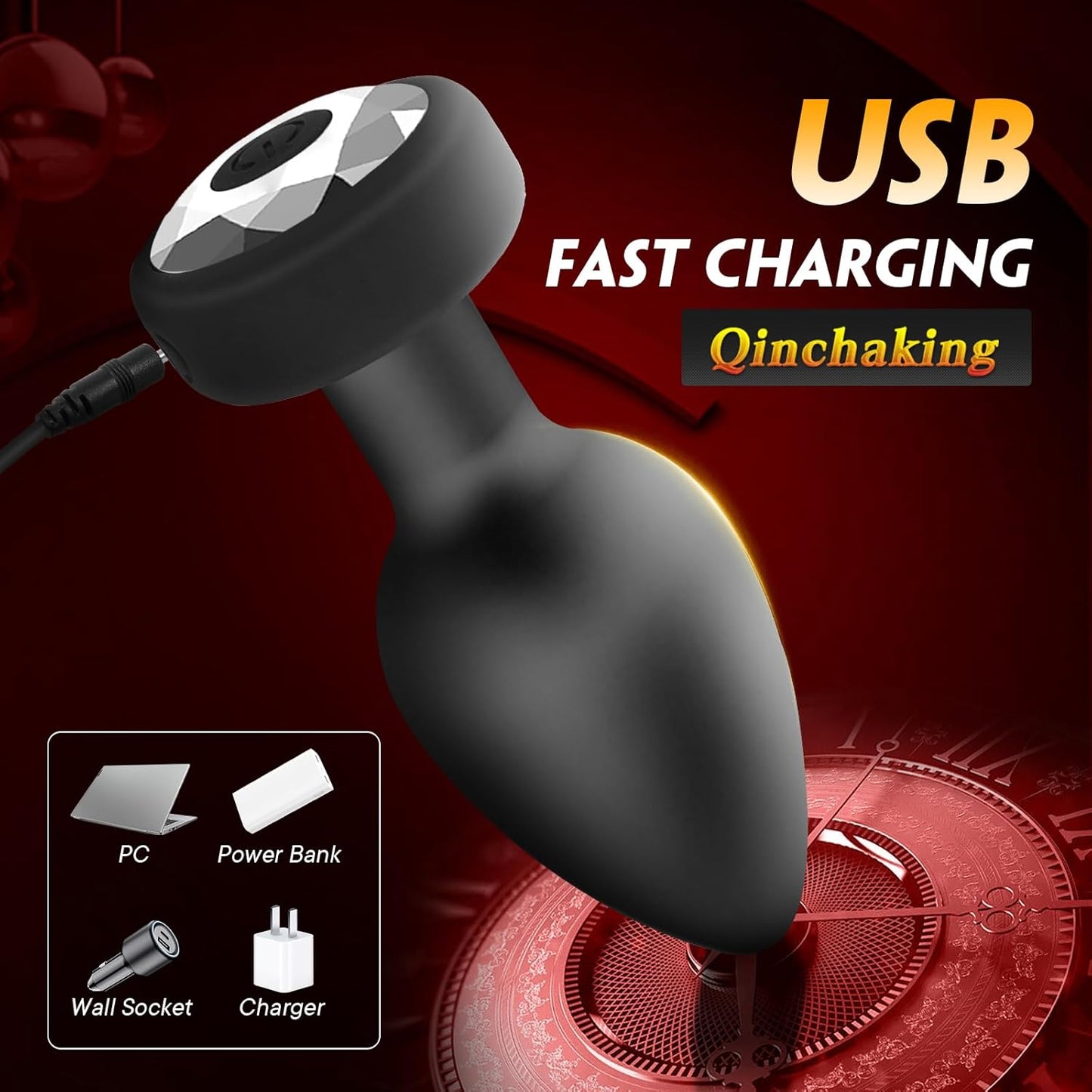 Buyging™ Remote Control 10 Vibrating Prostate Massage