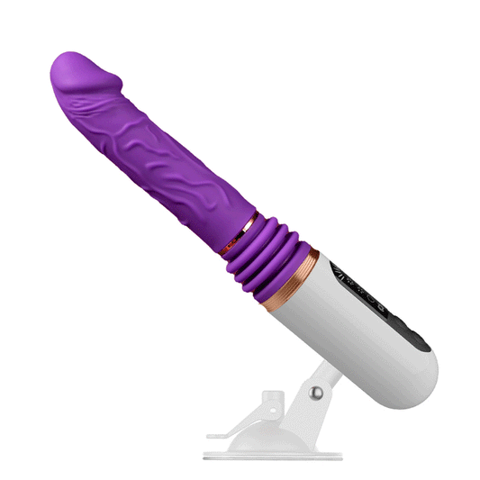 Buyging™ 5 Thrusting 8 Vibrating Flexible Bending Dildo