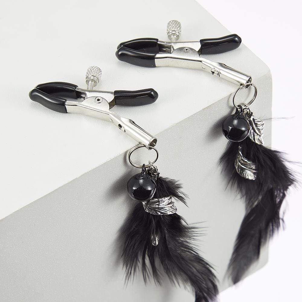 Bell Feather Nipple Clamps