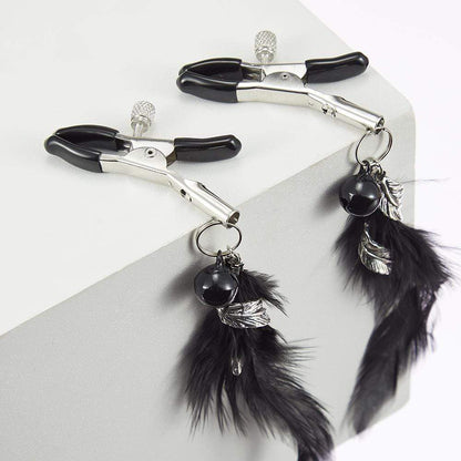 Bell Feather Nipple Clamps