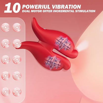 Sexoralab™ APP Nipple Toys Vibrator for Women BDSM