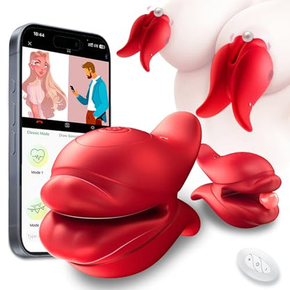Sexoralab™ APP Nipple Toys Vibrator for Women BDSM
