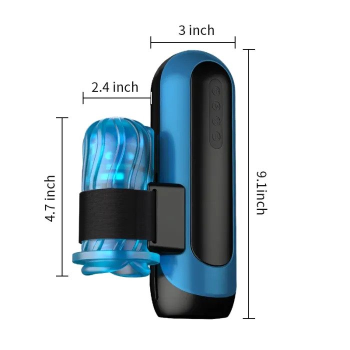 Sexoralab - XT25 External Auto Stroker Thrusting Vibrating Multi Adapteable Low Noise