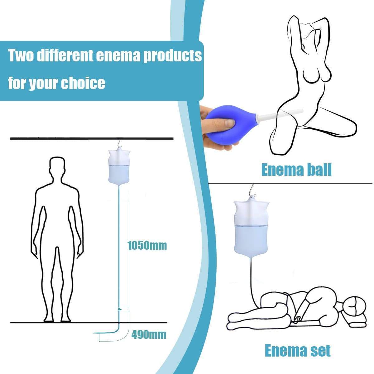 Premium Enema Set (2 Liters)