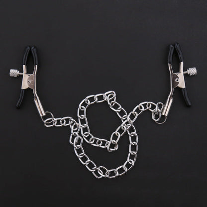 Erotic Nipple Clamps Adjustable Stimulate Nipple Teasers