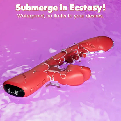 Sexoralab™ G-Bliss Vibrator Women Sex Toy with 9 Flapping Vibrating & 8 Licking Sucking Modes