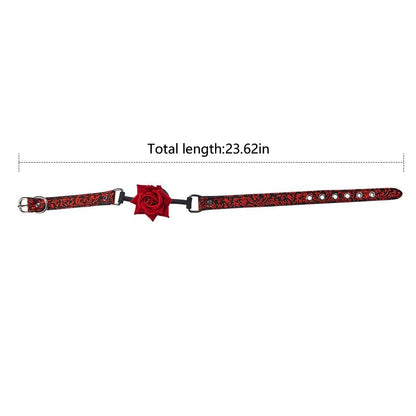 SMBD Rose Lace Silicone Gag