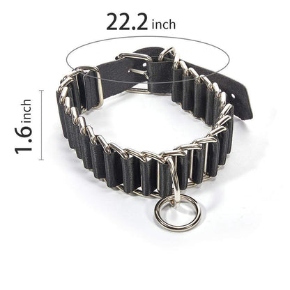 ROOMFUN Interlocking Nylon Traction Collar