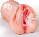 Lust 3-in-1 Vibrating Pocket Pussy – 10 Suction + 10 Vibration Modes, Realistic Vagina, Tight Anal & Blowjob Stroker for Men