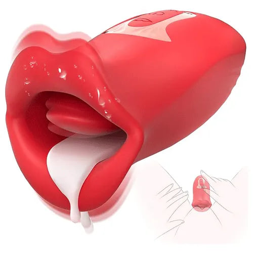 Pressb 10 Biting 10 Vibrating Modes Stimulate Nipple Clitoral Women Vibrator