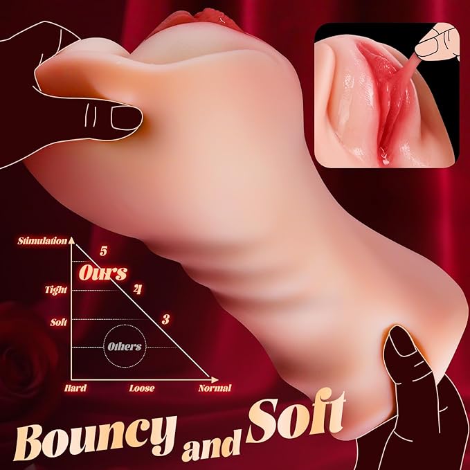 Lust 3-in-1 Vibrating Pocket Pussy – 10 Suction + 10 Vibration Modes, Realistic Vagina, Tight Anal & Blowjob Stroker for Men
