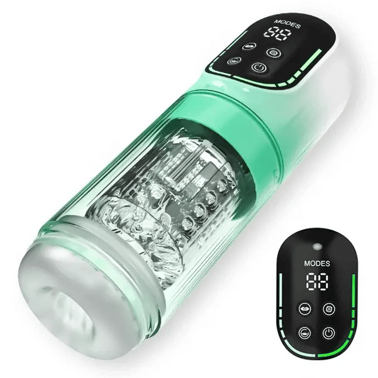 😍 Male Masturbator Penis Pump - Male Sex Toys for Men Sex Toy Pocket Pussy LCD with APP Stroker Adult Toys with 7 Thrusting 7 Rotating 5 Sucking Modes Vacuum Pumps & Enlargers🎁